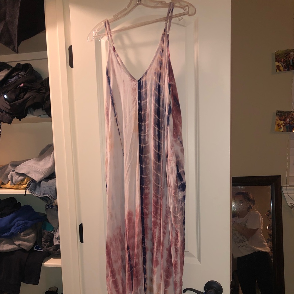 Love Stitch Tye Dye Beach Dress